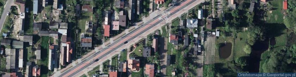Zdjęcie satelitarne Kocka ul.