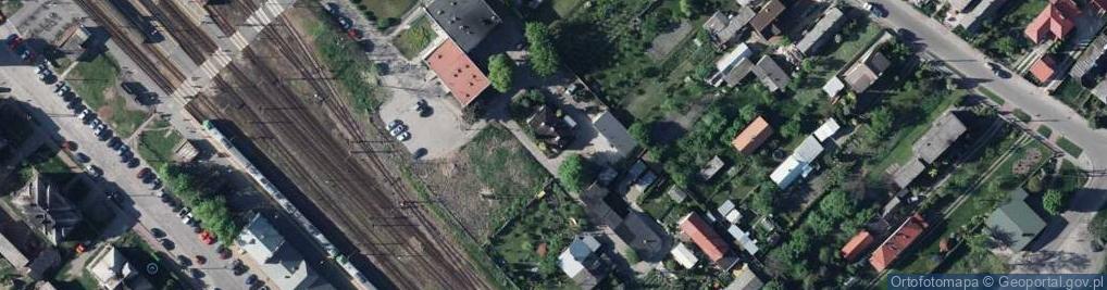 Zdjęcie satelitarne Kolejowa ul.