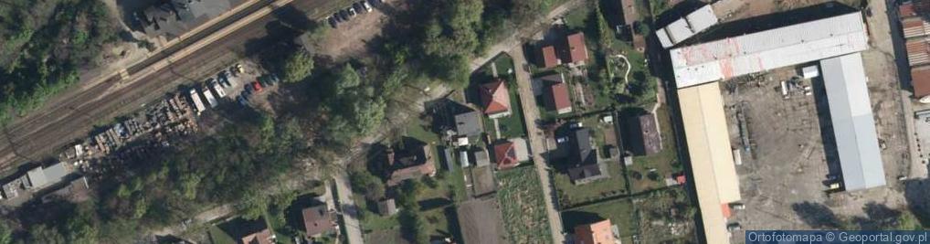 Zdjęcie satelitarne Kolejowa ul.