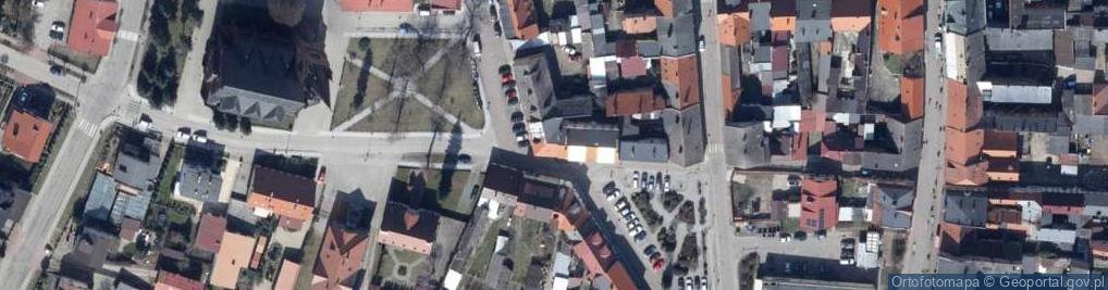 Zdjęcie satelitarne Kościelna ul.