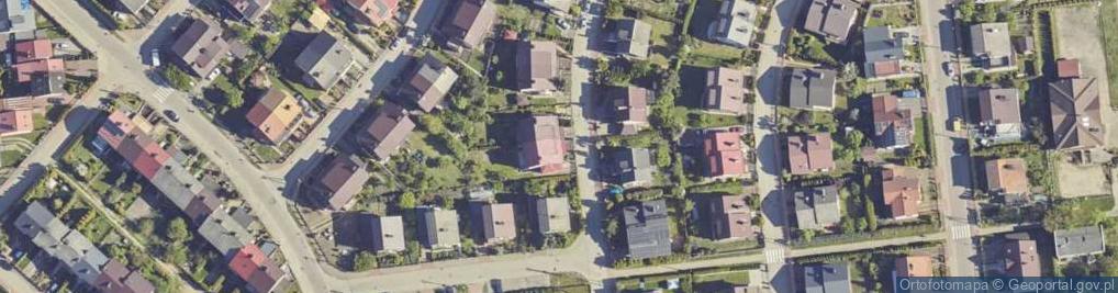 Zdjęcie satelitarne Kossaka Wojciecha ul.