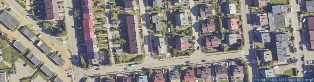 Zdjęcie satelitarne Kossaka Wojciecha ul.