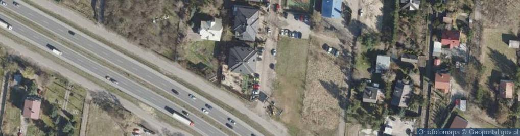Zdjęcie satelitarne Kolejowa ul.