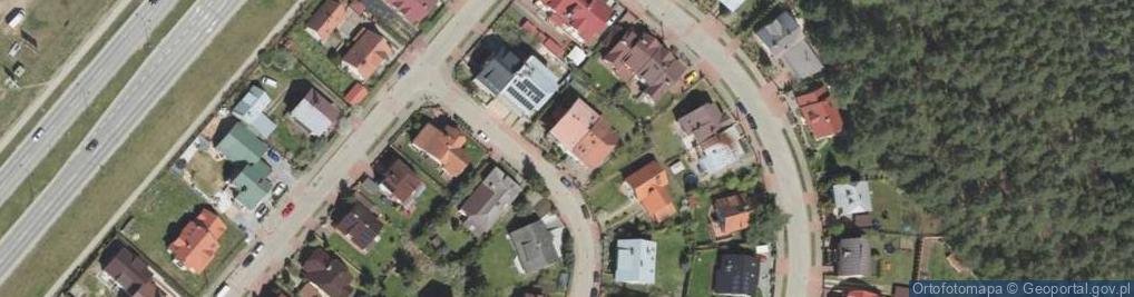 Zdjęcie satelitarne Konwaliowa ul.