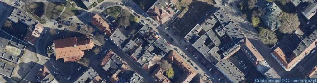 Zdjęcie satelitarne Kościelna ul.