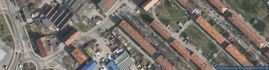 Zdjęcie satelitarne Kolberga Oskara ul.