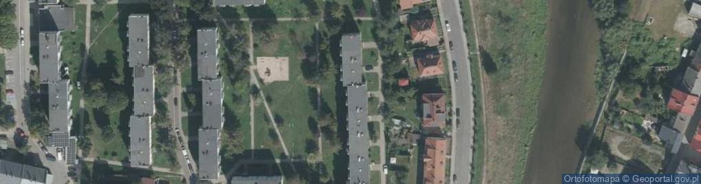 Zdjęcie satelitarne Koszyka Szymona ul.