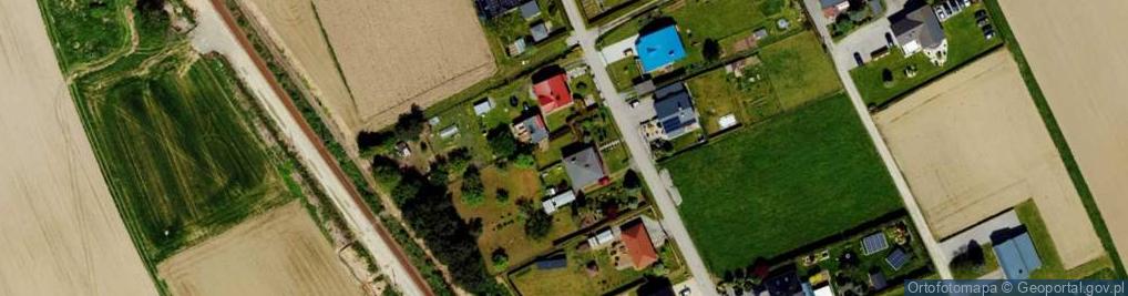 Zdjęcie satelitarne Kolejowa ul.
