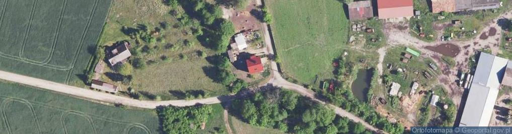 Zdjęcie satelitarne Kolonia Santocka ul.