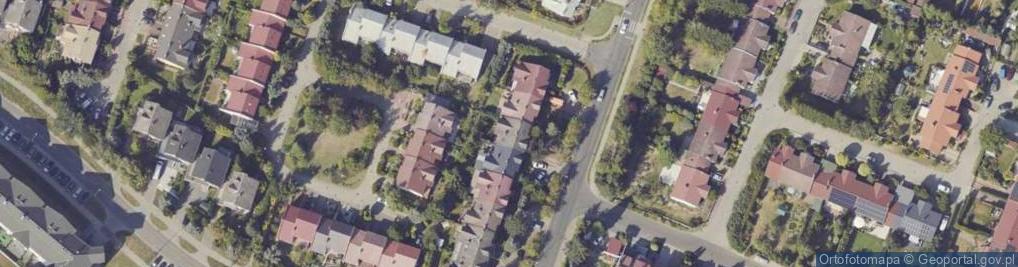 Zdjęcie satelitarne Komisji Edukacji Narodowej ul.