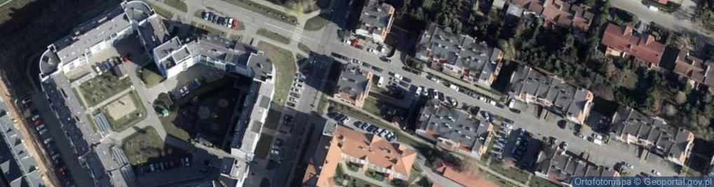 Zdjęcie satelitarne Komisji Edukacji Narodowej ul.