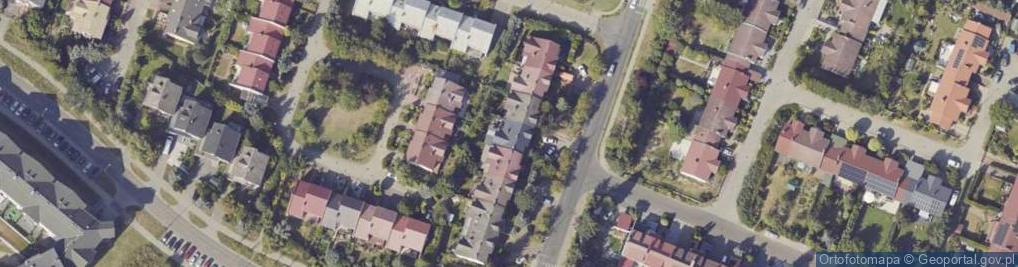 Zdjęcie satelitarne Komisji Edukacji Narodowej ul.