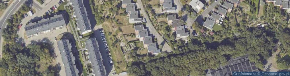 Zdjęcie satelitarne Kosmonautów ul.