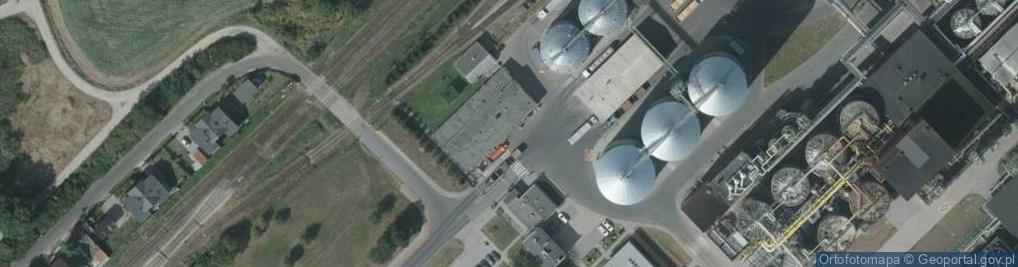 Zdjęcie satelitarne Kolejowa ul.