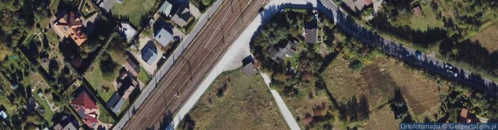 Zdjęcie satelitarne Kolejowa ul.