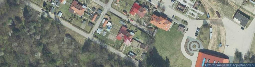 Zdjęcie satelitarne Kolejki Leśne ul.