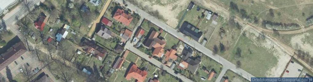 Zdjęcie satelitarne Kolejki Leśne ul.