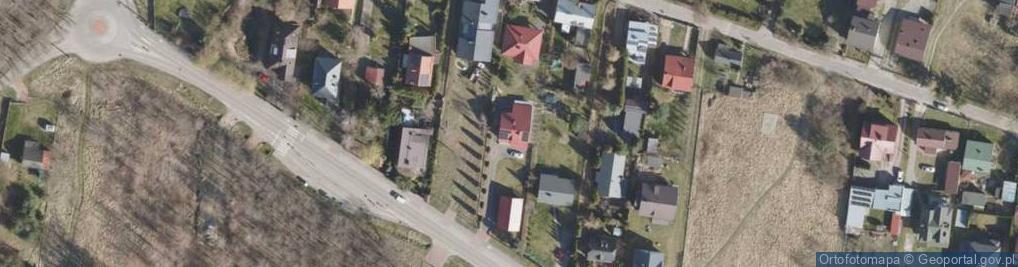 Zdjęcie satelitarne Kolejowa ul.