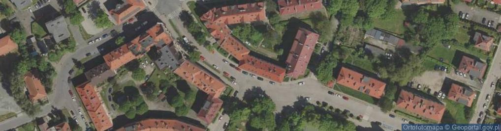 Zdjęcie satelitarne Kochanowskiego Jana ul.