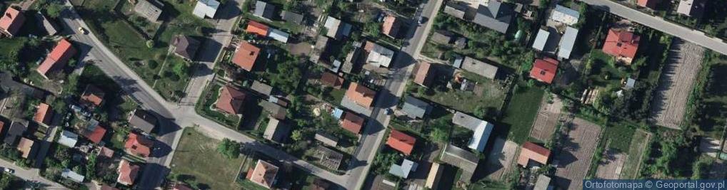 Zdjęcie satelitarne Kocka ul.