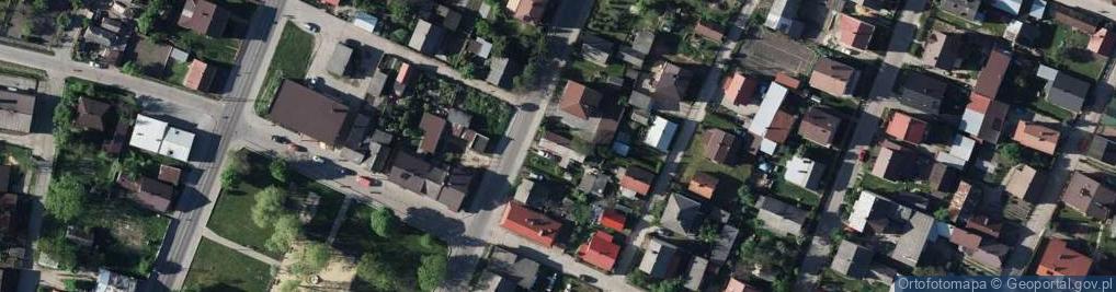 Zdjęcie satelitarne Kocka ul.