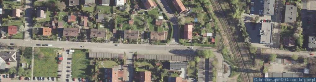Zdjęcie satelitarne Kossak-Szczuckiej Zofii ul.