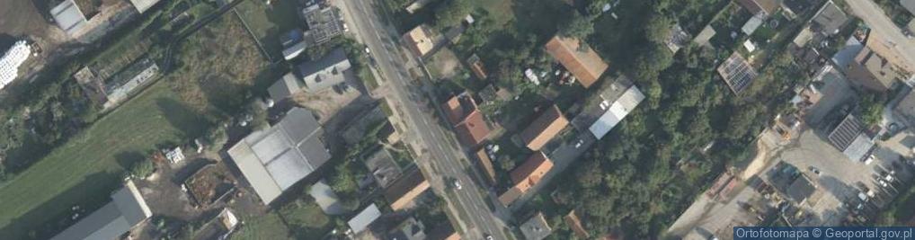 Zdjęcie satelitarne Kościańska ul.