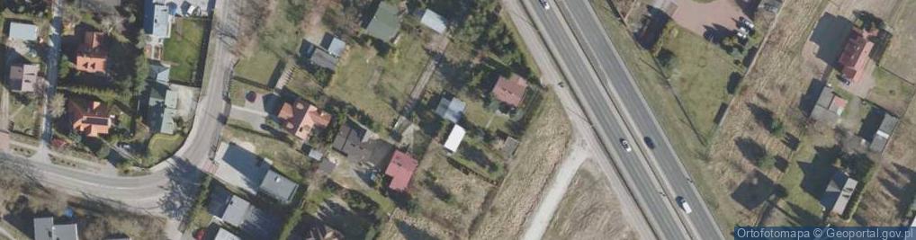 Zdjęcie satelitarne Kolejowa ul.
