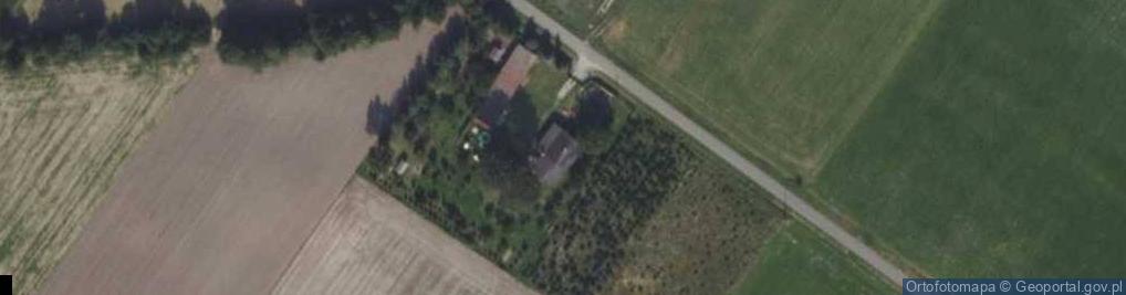 Zdjęcie satelitarne Kobierno ul.