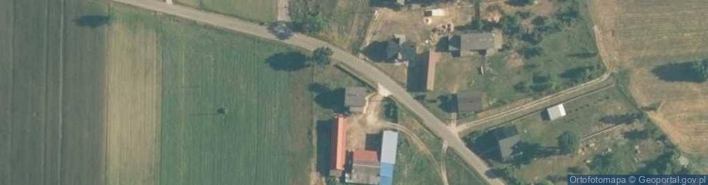 Zdjęcie satelitarne Kolonia Bobrowska Wola ul.