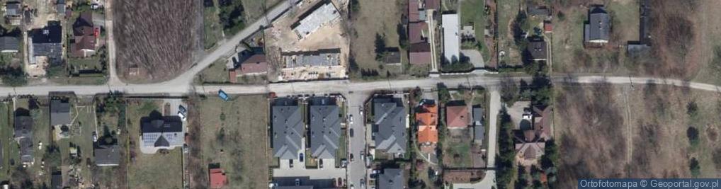 Zdjęcie satelitarne Kolonia Brużyca ul.