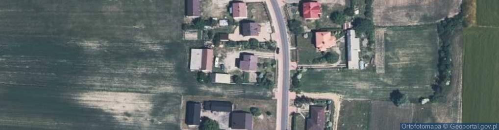 Zdjęcie satelitarne Kolonia Byczyna ul.