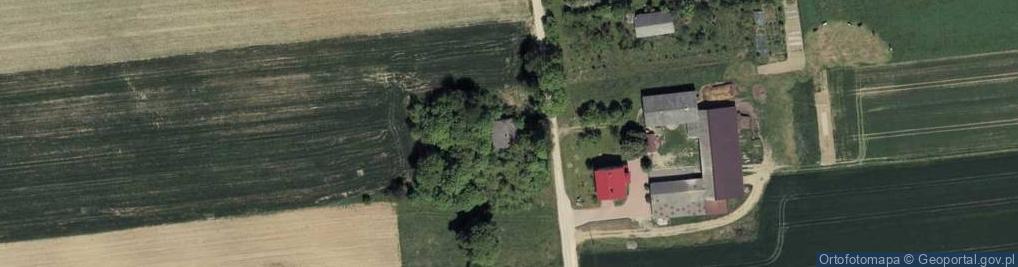 Zdjęcie satelitarne Kolonia Giełczew ul.