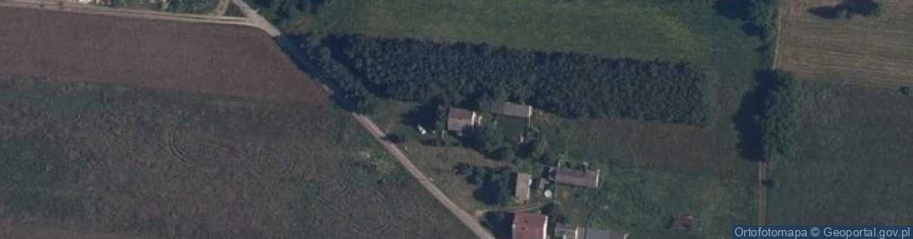Zdjęcie satelitarne Kolonia Kuźnia ul.
