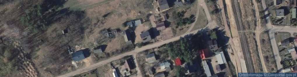 Zdjęcie satelitarne Kolonia Lesiów ul.
