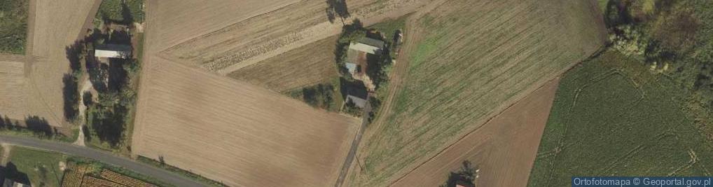 Zdjęcie satelitarne Kolonia Łódź ul.