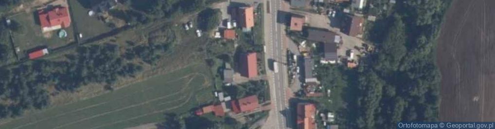 Zdjęcie satelitarne Kolonia Ostrowicka ul.