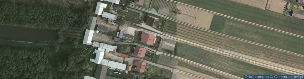 Zdjęcie satelitarne Kolonia Potok Wielki ul.