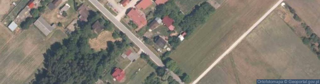 Zdjęcie satelitarne Kolonia Przerąb ul.