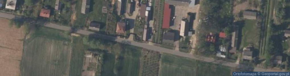 Zdjęcie satelitarne Kolonia Starorawska ul.