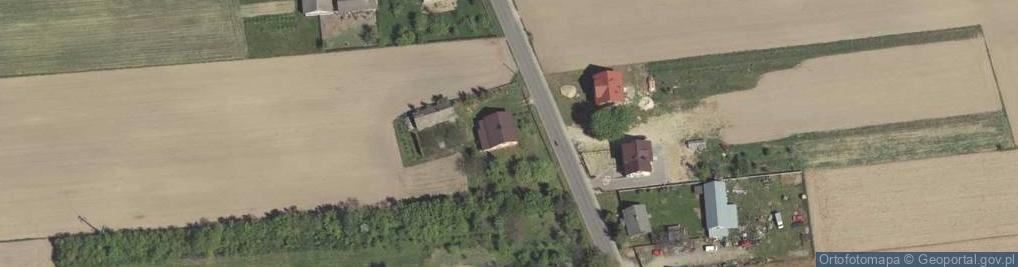 Zdjęcie satelitarne Kolonia Zamek ul.