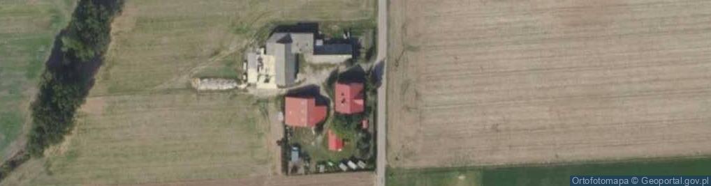 Zdjęcie satelitarne Kołybiec ul.