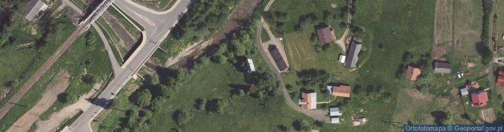 Zdjęcie satelitarne Komańcza ul.