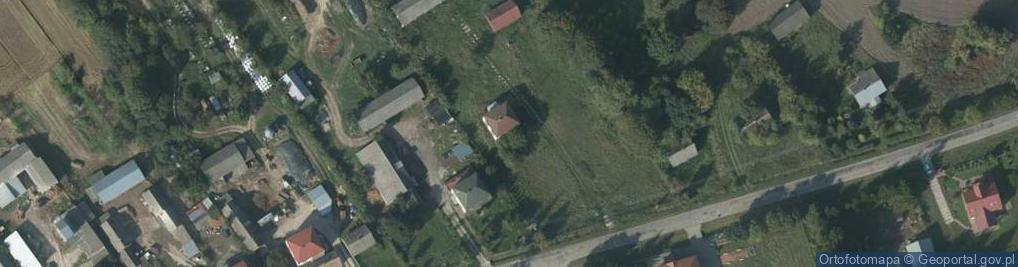 Zdjęcie satelitarne Komarów-Wieś ul.