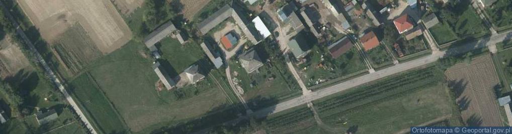 Zdjęcie satelitarne Komarów-Wieś ul.