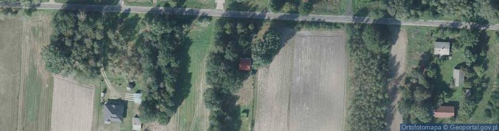 Zdjęcie satelitarne Komarówka ul.