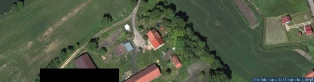 Zdjęcie satelitarne Kominki ul.