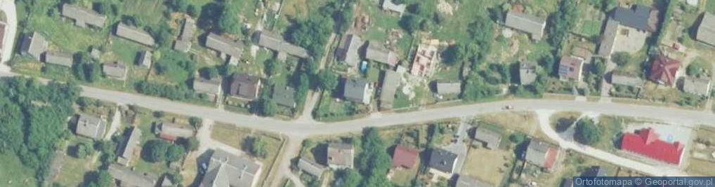 Zdjęcie satelitarne Komórki ul.