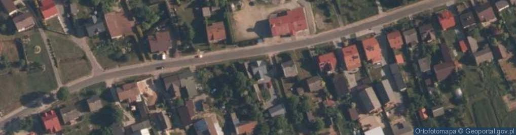 Zdjęcie satelitarne Komorniki ul.