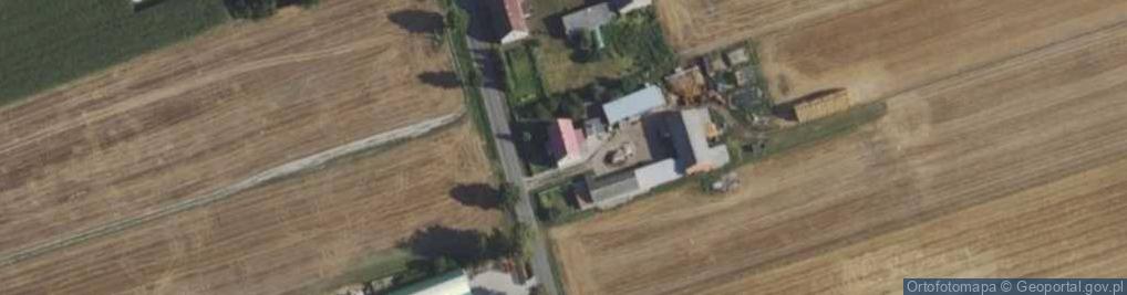 Zdjęcie satelitarne Komorze Przybysławskie ul.